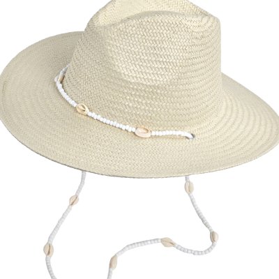 Straw Hat - Gårda Valencia Fedora (beige)