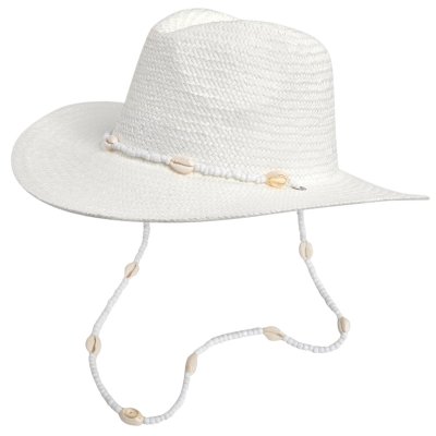 Straw Hat - Gårda Valencia Fedora (white)