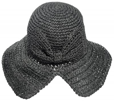 Straw Hat - Gårda Serafina (black)