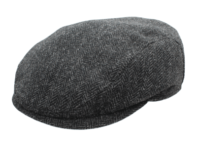 Flat cap - Wigéns Ivy Slim Cap (dark grey)