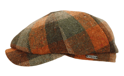 Flat cap - Wigéns Newsboy Classic Cap (olive/multi)