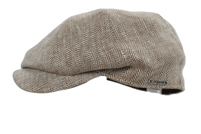 Flat cap - Wigéns Newsboy Classic Cap (brown)