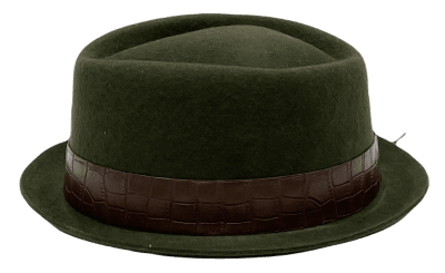 Hats - Gårda Devenport Pork Pie (green)