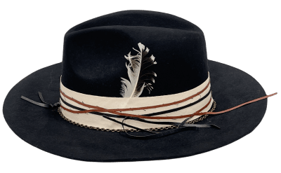 Hats - Gårda Preston Fedora (black)