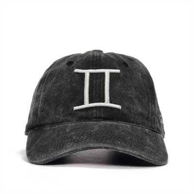 Caps - Gårda Zodiac Sign Gemini (black)