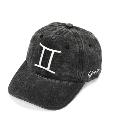 Caps - Gårda Zodiac Sign Gemini (black)